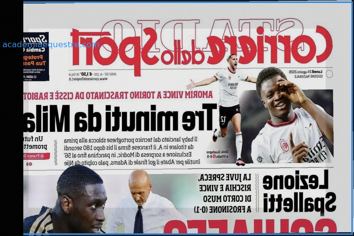 Amorim estreia com vitória; Cissé e Rabiot garantem triunfo do Milan sobre o Torino