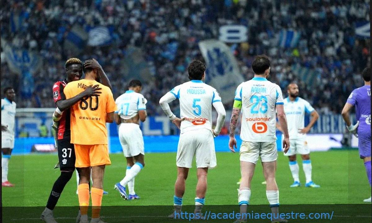A Maldição Continua para o Marselha: Empate Novamente nos Minutos Finais Contra o Nice