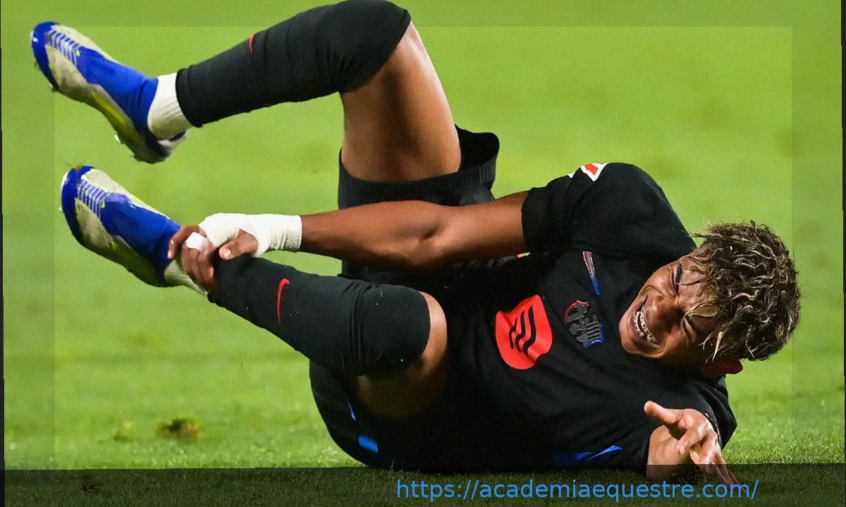 Lamine Yamal sofre lesão e gera preocupação para a Copa do Mundo